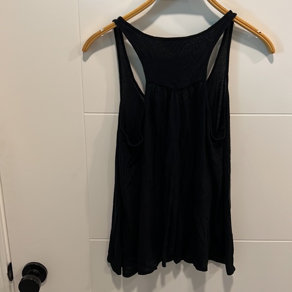 ROXY black beaded tank top size small - Picture 9 of 9